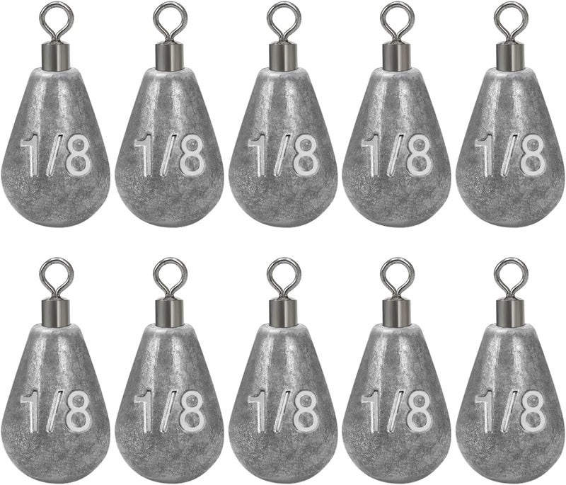 BLUEWING Casting Swivel Bell Sinkers Fishing Weights 1/2oz-8oz Drop Shot Dipsey Lead Saltwater - Image 1